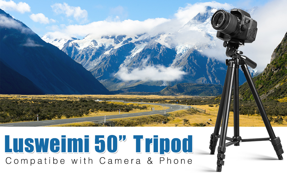 Aluminum Alloy Mobile Phone Camera Tripod with Phone Holder and Remote Control for Gopro with Carrying Bag for Travel