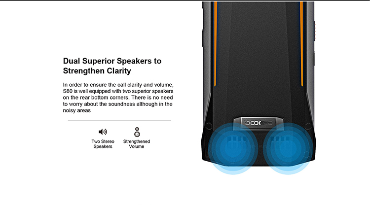 DOOGEE S80 6GB RAM 64GB ROM Helio P23 MTK6763T 2.5GHz Octa Core 5.99 Inch IPS Corning Gorilla Glass 4 FHD+ Screen Dual Camera IP68 IP69K Waterproof Android 8.1 4G LTE Smartphone