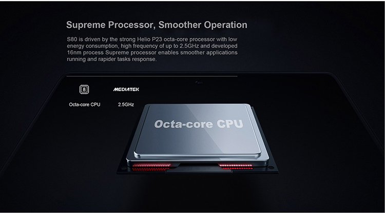 DOOGEE S80 6GB RAM 64GB ROM Helio P23 MTK6763T 2.5GHz Octa Core 5.99 Inch IPS Corning Gorilla Glass 4 FHD+ Screen Dual Camera IP68 IP69K Waterproof Android 8.1 4G LTE Smartphone